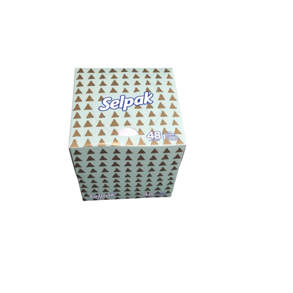 Papier Mouchoir SELPAK 2 plis 96F (Boite cubique en carton)