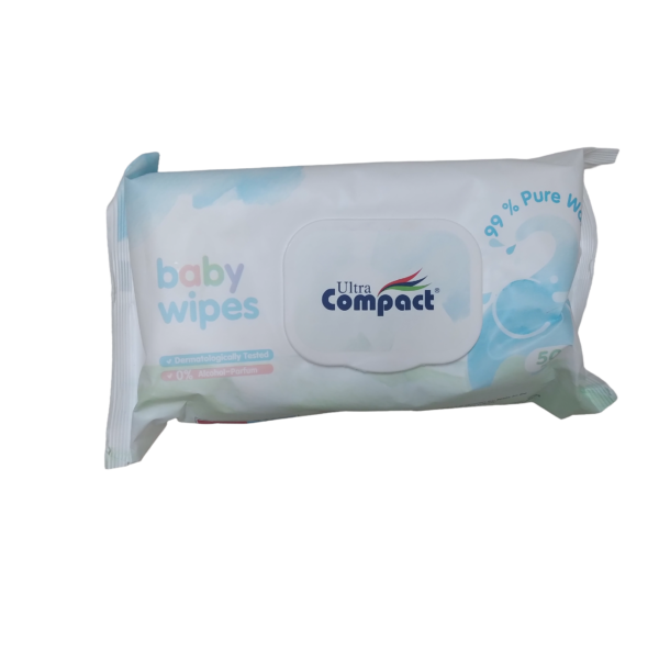 Lingette Ultra Compact 99% Eau pure, 0% Alcool, 0% parfum