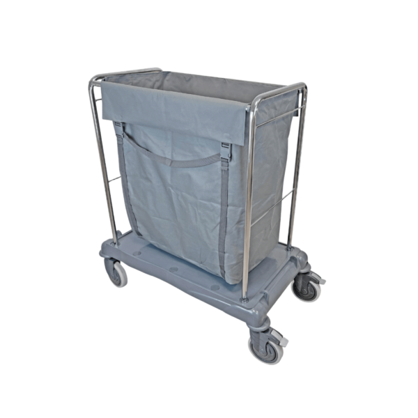 Chariot de linge et déchets avec sac