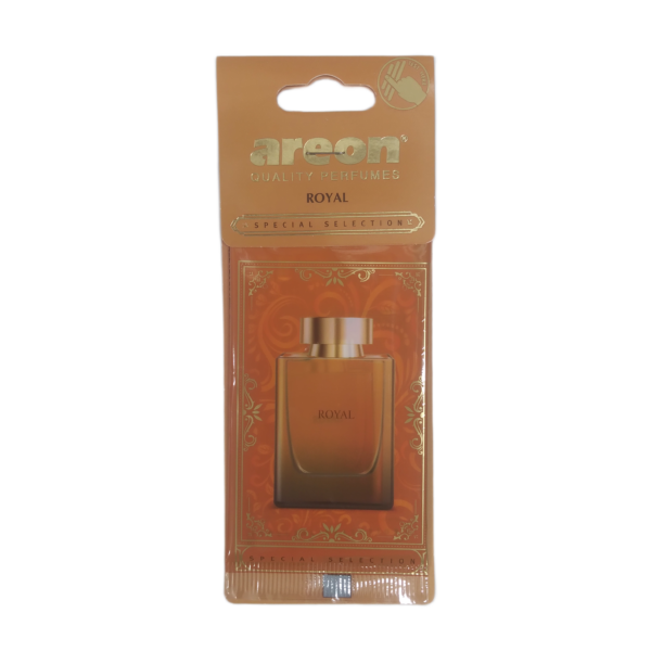 Diffuseur de parfum suspendu AREON, Désodorisant pour voiture  SPECIAL SELECTION "ROYAL"