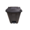 Poubelle à pédale professionnelle mobile en plastique 50L